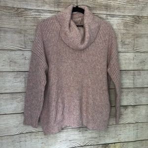 A.n.a Pink Turtle Neck Sweater